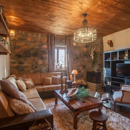 Dandy Palios Agios Athanasios - Rustic - Fireplace - Village Square