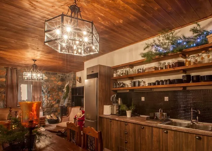 Dandy Palios Agios Athanasios - Rustic - Fireplace - Village Square Alpesi faház *