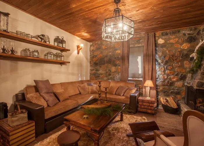 Dandy Palios Agios Athanasios - Rustic - Fireplace - Village Square Alpesi faház *