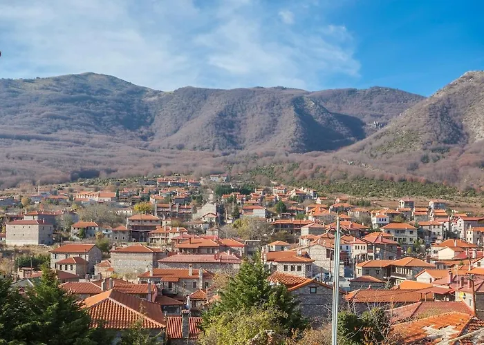 Alpesi faház Dandy Palios Agios Athanasios - Rustic - Fireplace - Village Square Paleósz Ájosz Athanásziosz